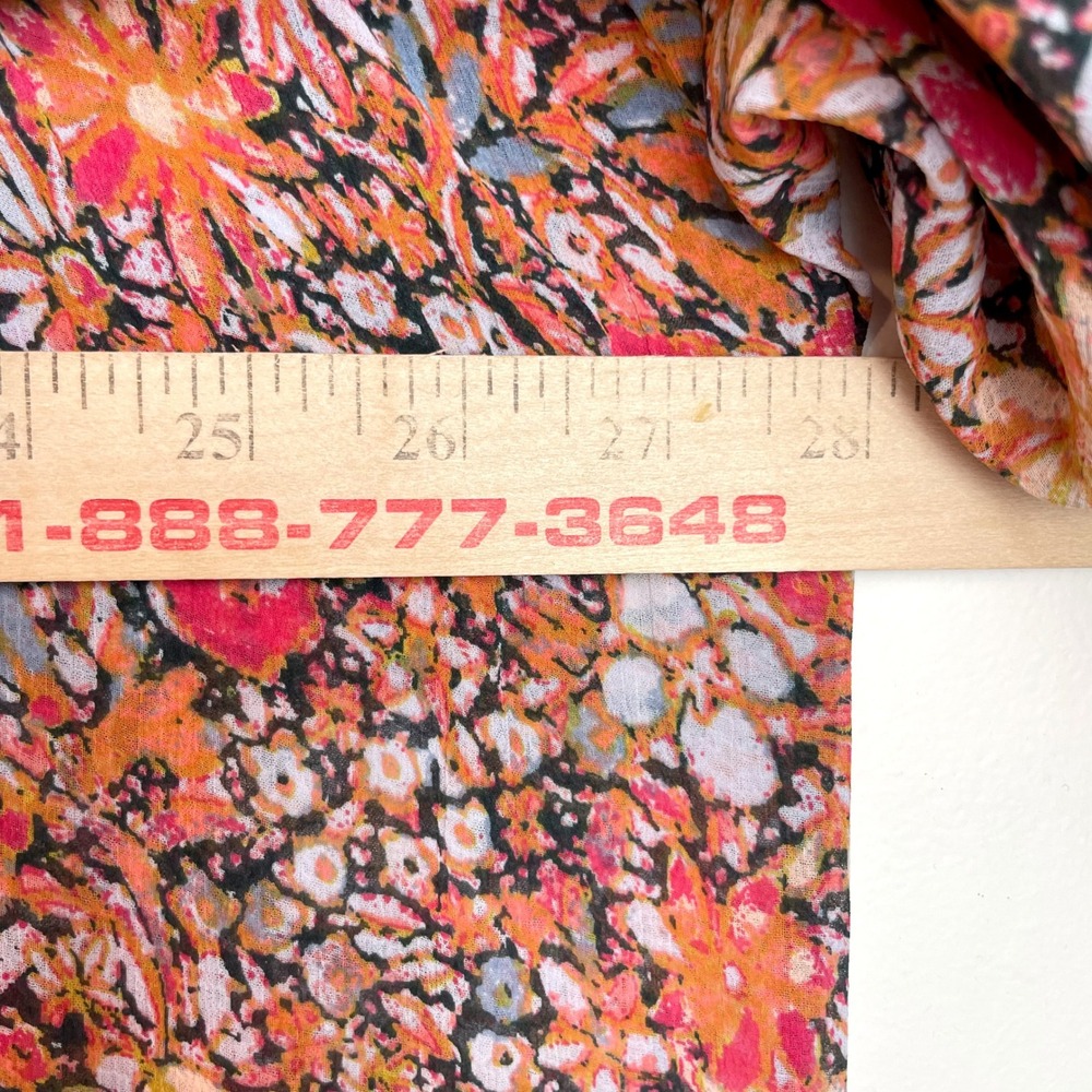 Free People Maxi Dress Floral Tiered Boho Ruffle L Fairy Grunge Ethereal NWT - Picture 8 of 9